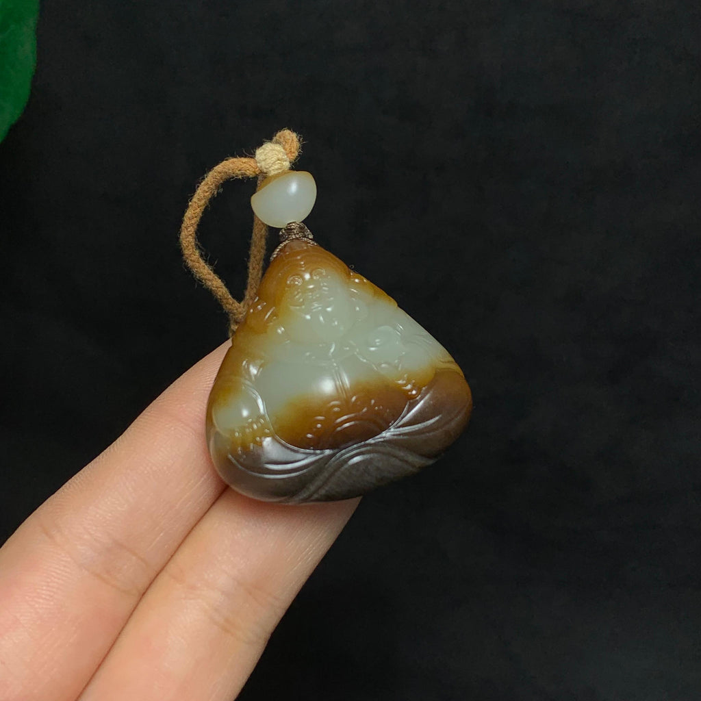 新疆金山且末红糖白玉财神（32.8g）