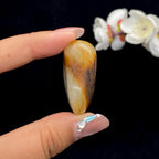 和田玉聚红皮籽料挂件（30g）