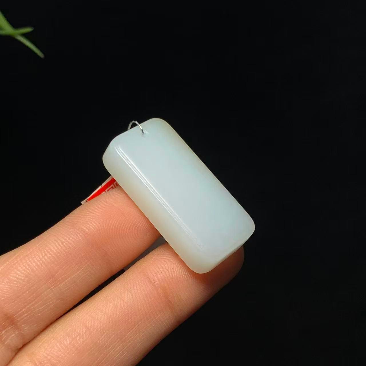 和田山料糖白玉无事牌（11.3g）