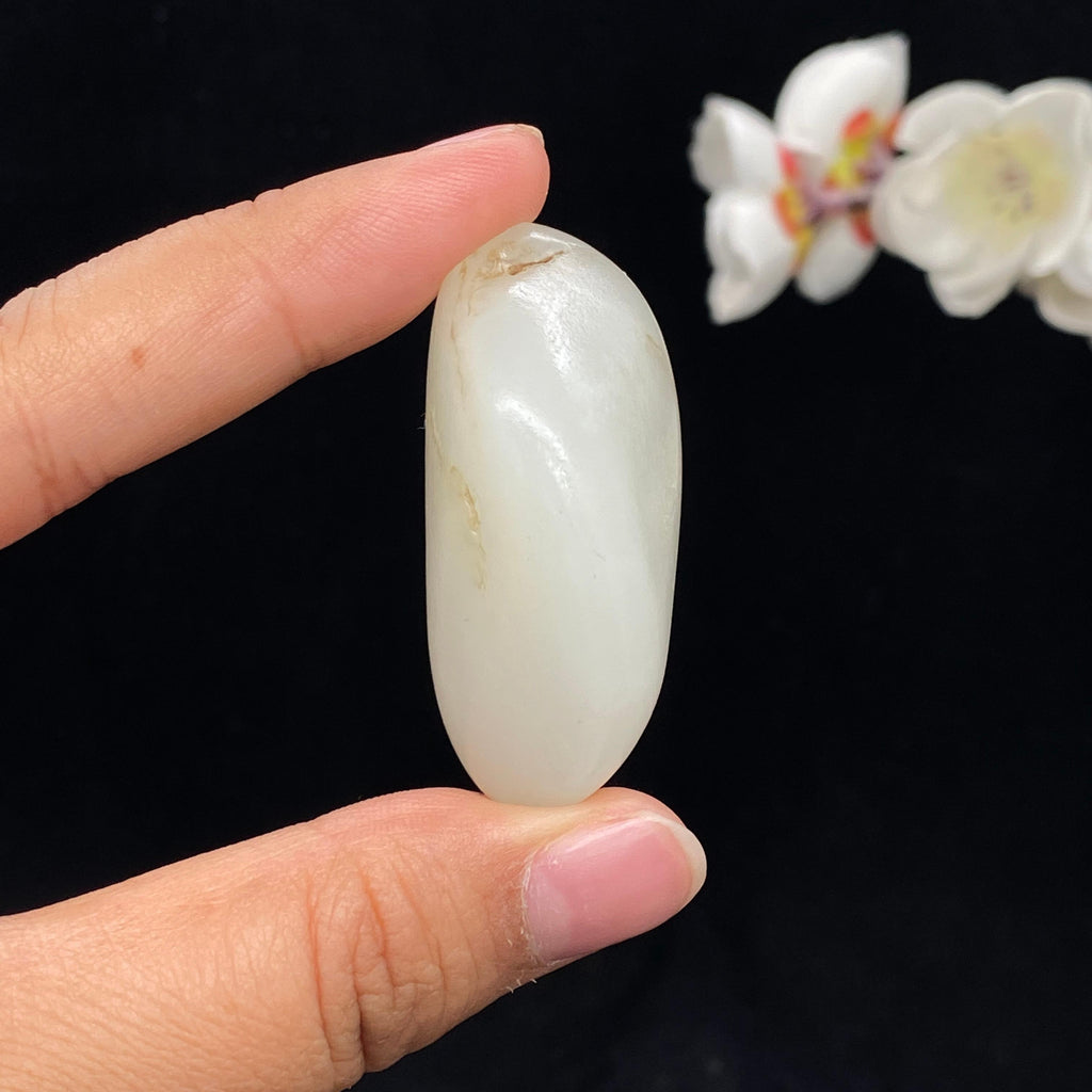 和田玉白玉籽料挂件（37.4g）