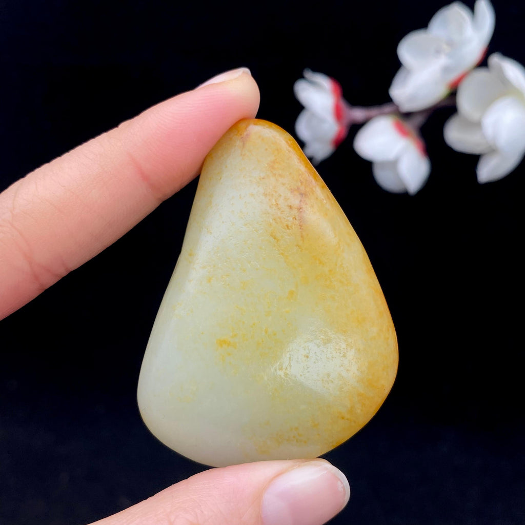 和田玉聚黄皮籽料（41.6g）