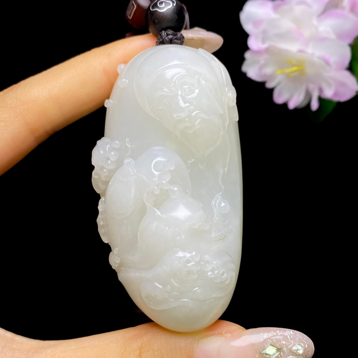 和田玉籽料福寿安康（104.2g）