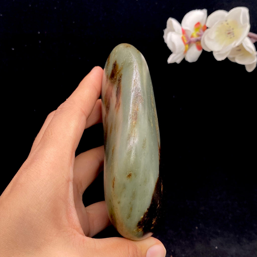 和田玉聚黑皮籽料（558.7g）