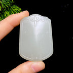 和田玉籽料无事牌（68.2g）