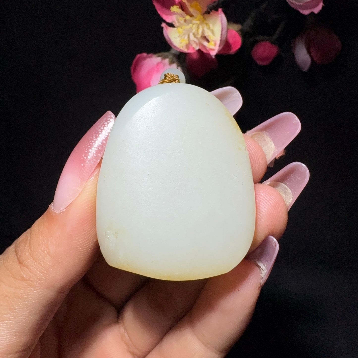 和田玉籽料挂件佛公（45.4g）