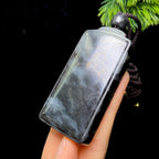 和田玉籽料青花无事牌（91.3g）