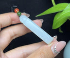 和田羊脂玉貔貅平安无事牌府上有龙（41.7g）
