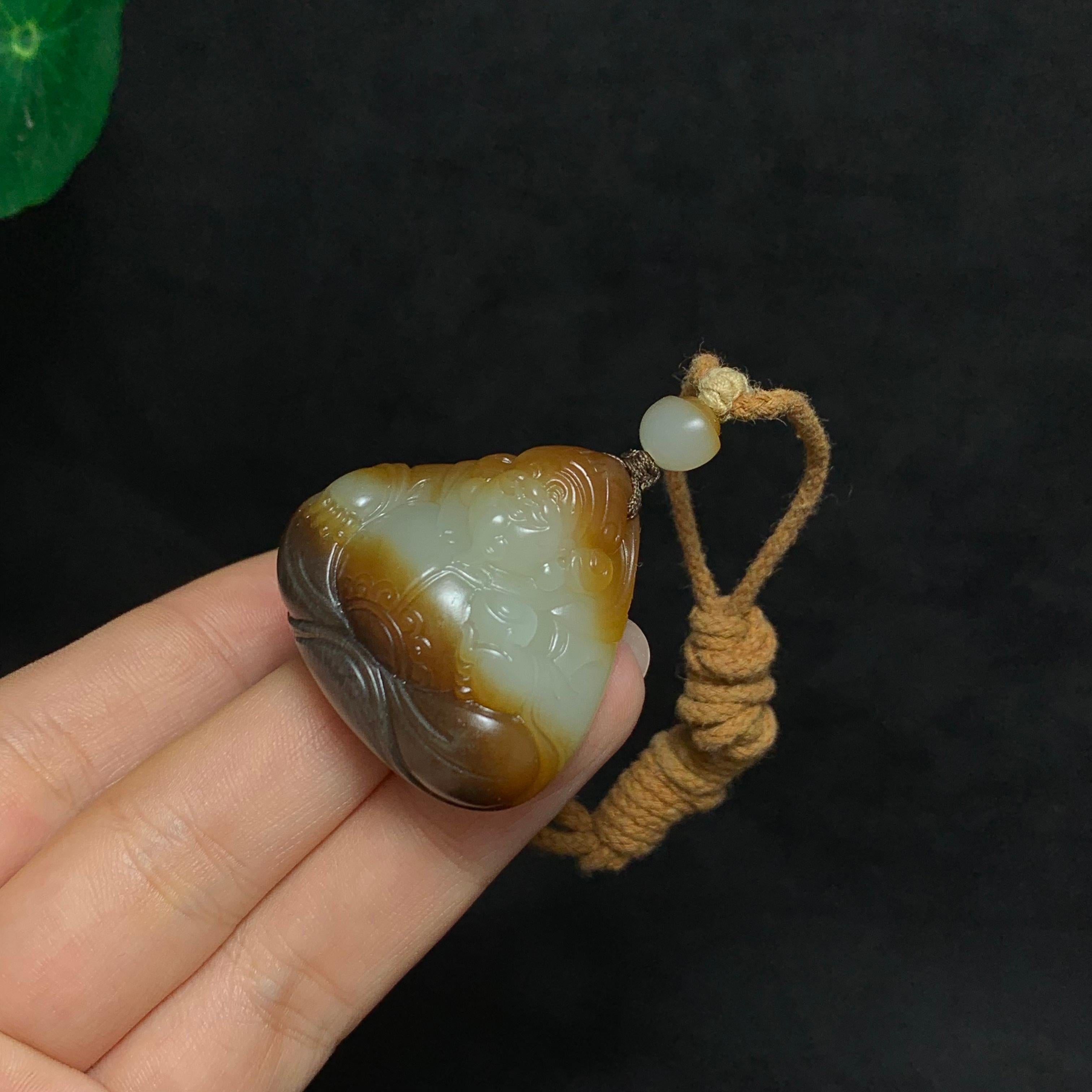 新疆金山且末红糖白玉财神（32.8g）