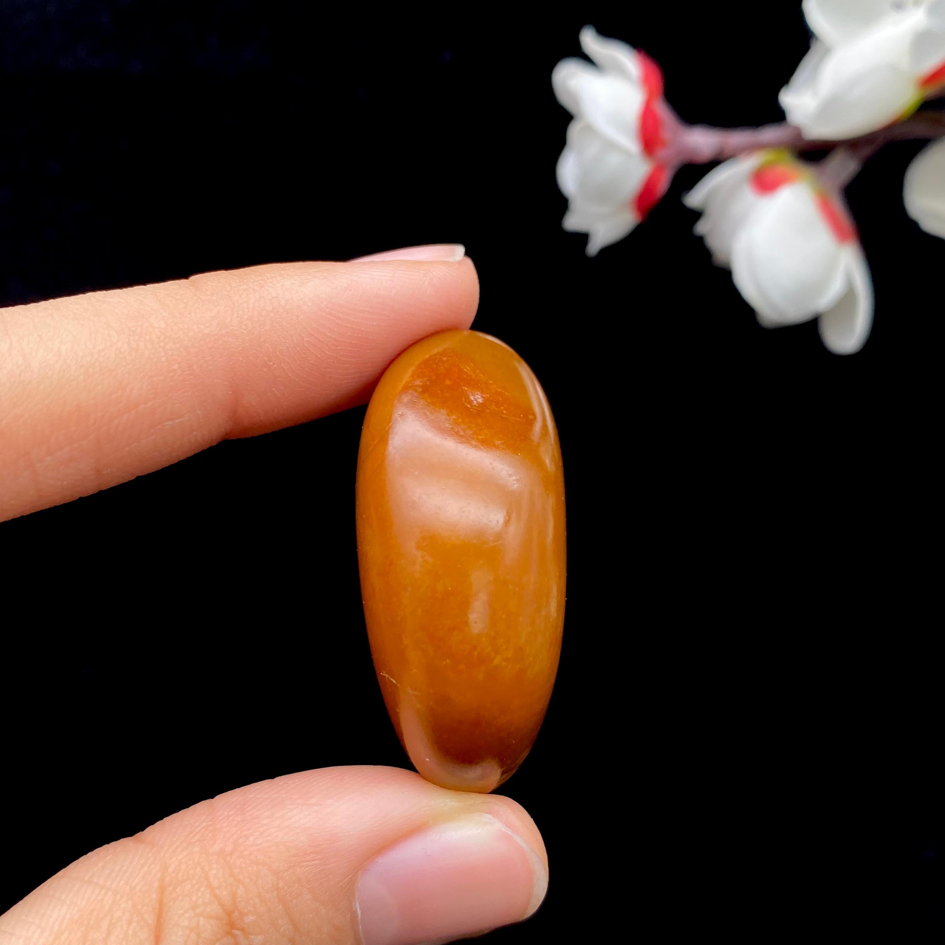 和田玉红沁皮籽料（26g）