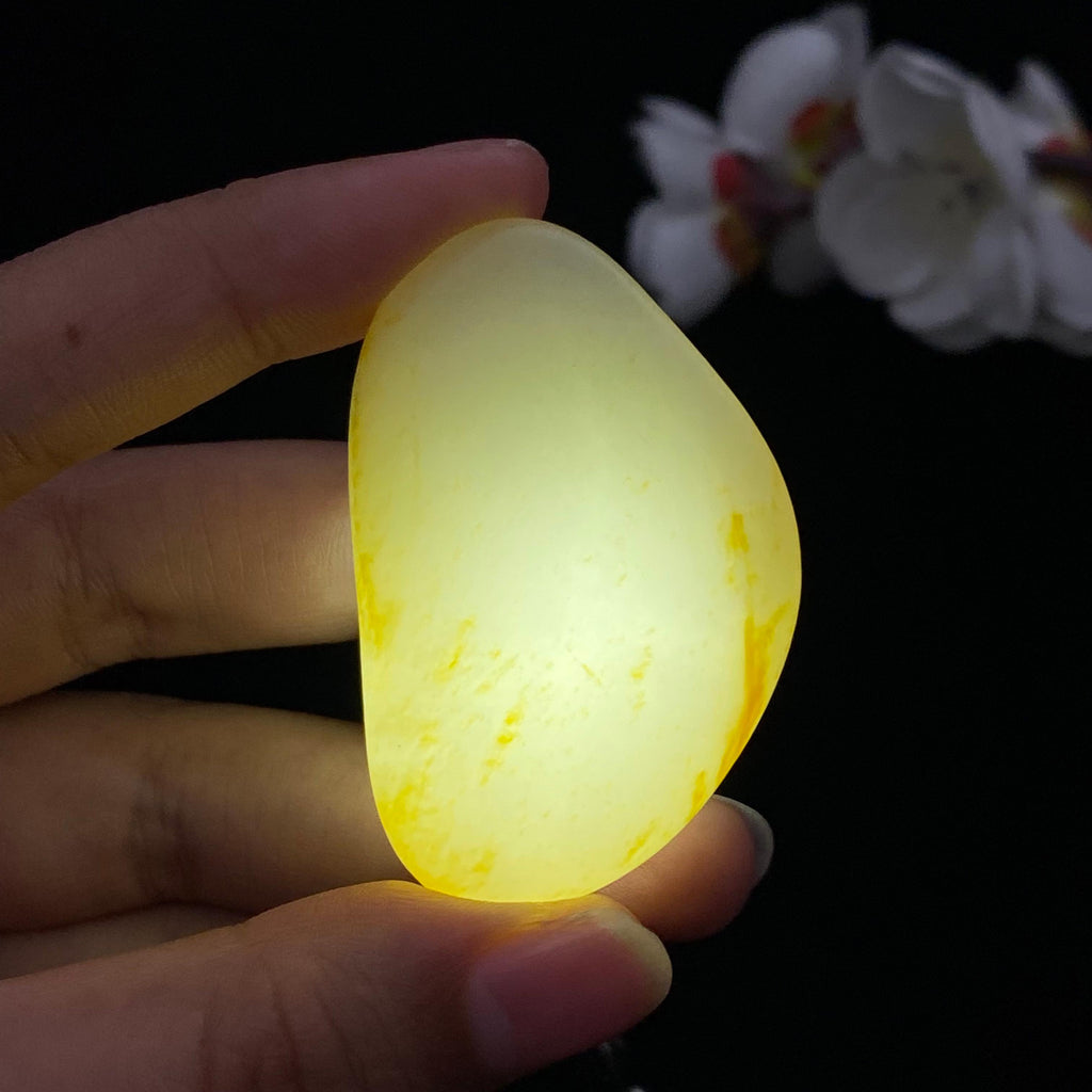 和田玉洒金皮籽料挂件（37.5g）