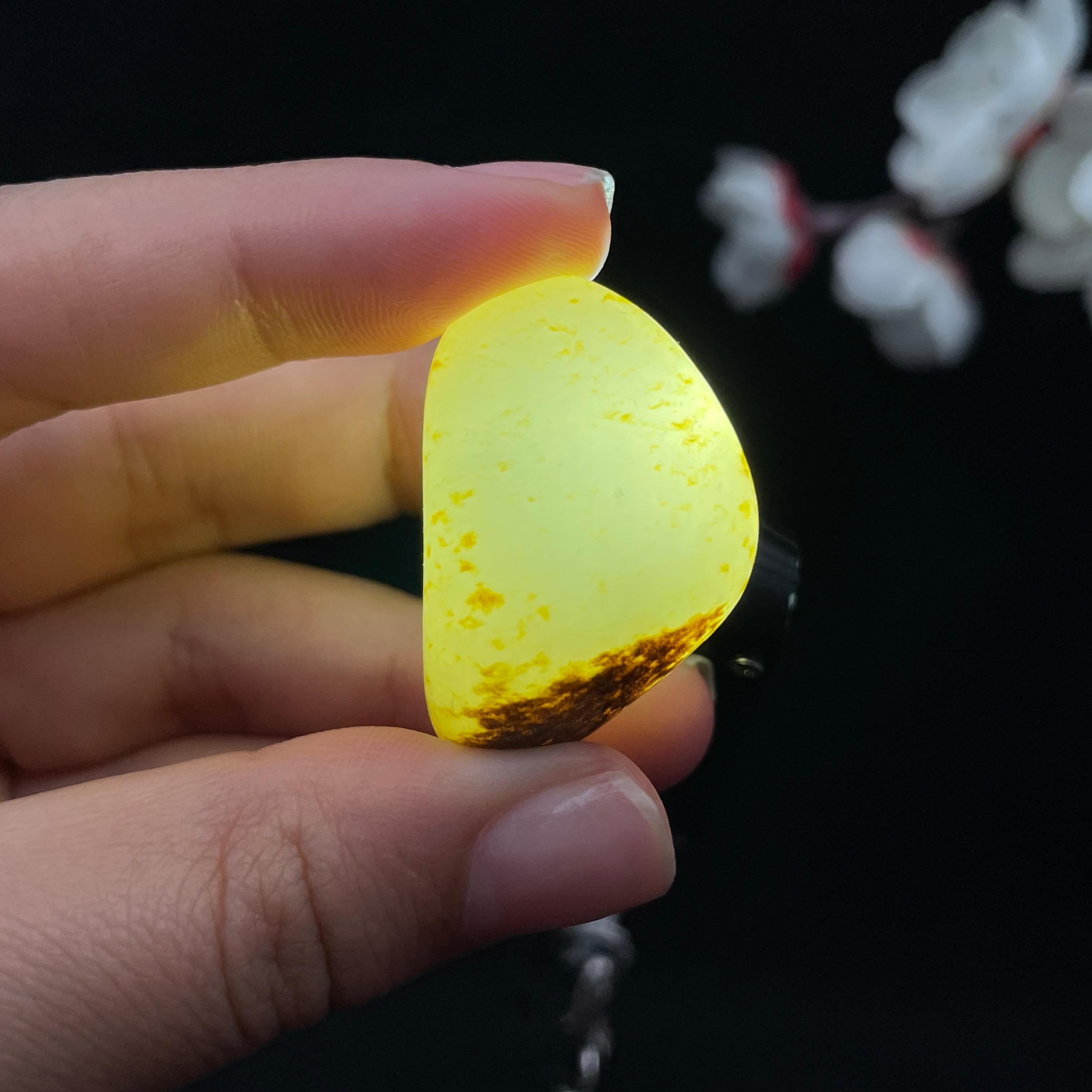 和田玉聚黑皮籽料（18.4g）