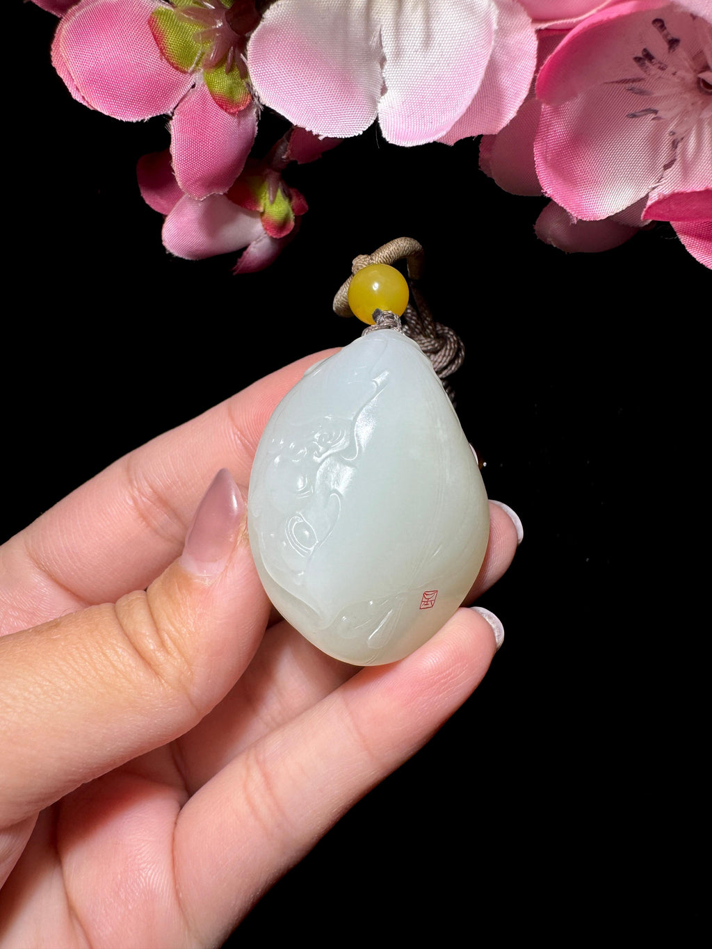 和田籽料白玉财神（38.0g）