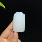和田山料白玉无事牌挂件（40.0g）