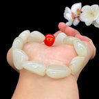和田玉白玉籽料【精品手串】（60g）