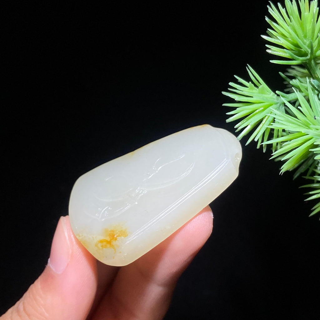 和田玉籽料节节高升（19.2g）