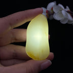 和田玉黄皮籽料挂件（30.8g）