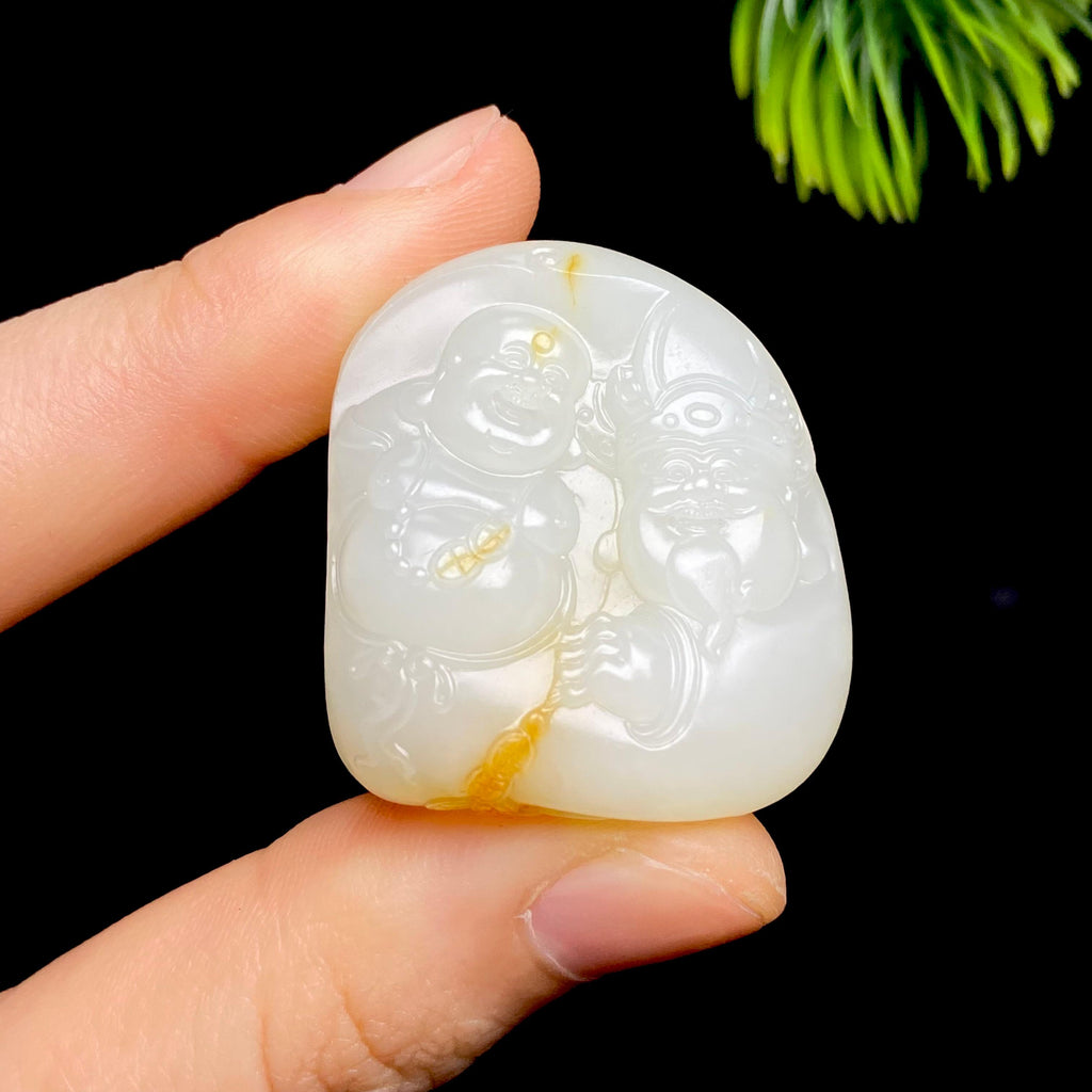 和田玉籽料财富相伴（29.7g）