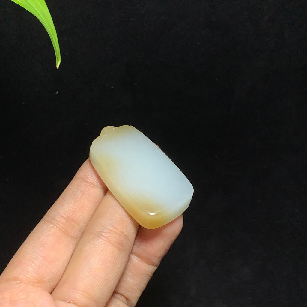 和田山料糖白玉无事牌（28.4g）