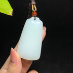 和田山料白玉无事牌挂件（47.7g）