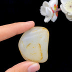和田玉洒金皮籽料原石（37g）