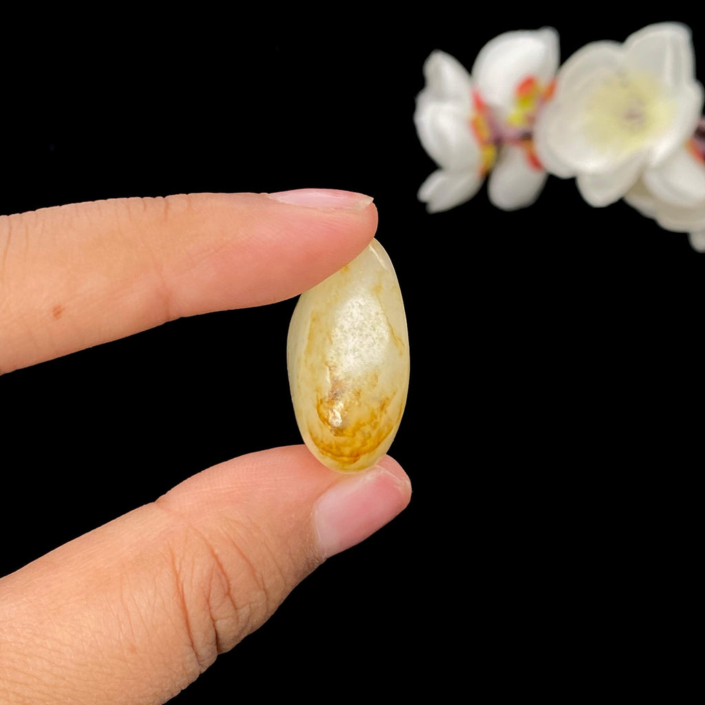 和田玉洒金皮籽料吊坠籽（12.8g）