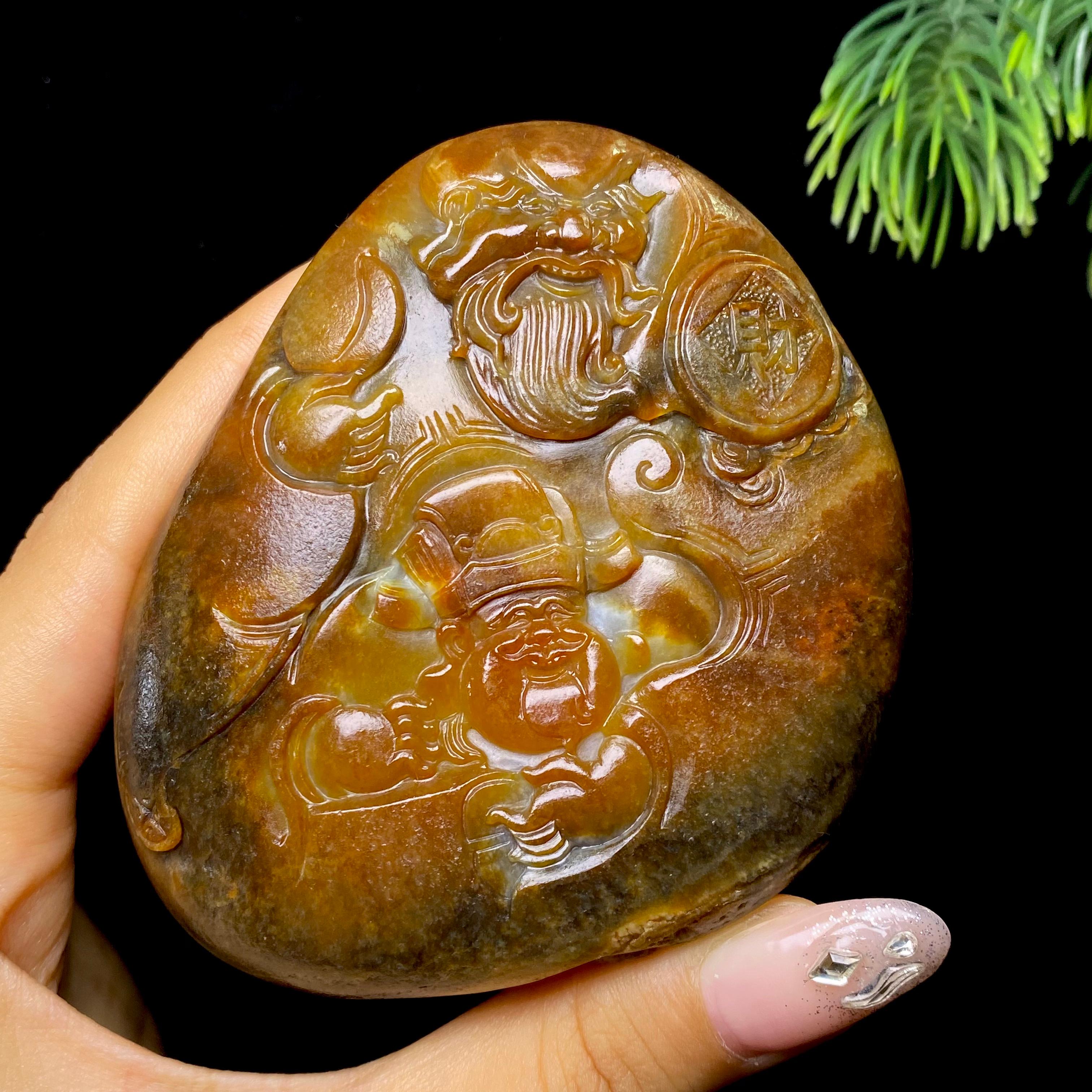 和田玉籽料福禄寿（273.7g）