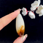 和田玉聚红皮籽料原石（33.9g）