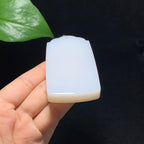 收藏级和田山料羊脂白玉无事牌挂件（90.8g）
