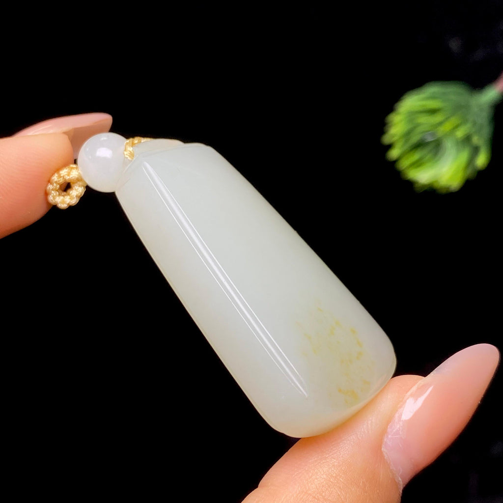 和田玉籽料无事牌（30.6g）