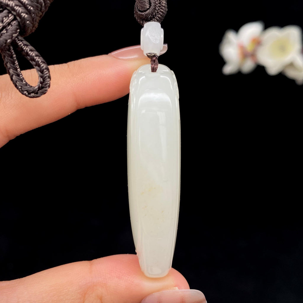 和田玉白玉籽料【平安无事牌】（43.6g）