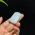和田山料白玉无事牌挂件（28.3g）