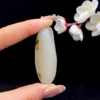 和田玉秋梨皮籽料挂件（19.6g）