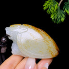 和田玉籽料龙龟把件（114.1g）