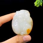 和田玉籽料龙龟（85.5g）