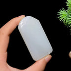 和田玉籽料无事牌（65.5g）