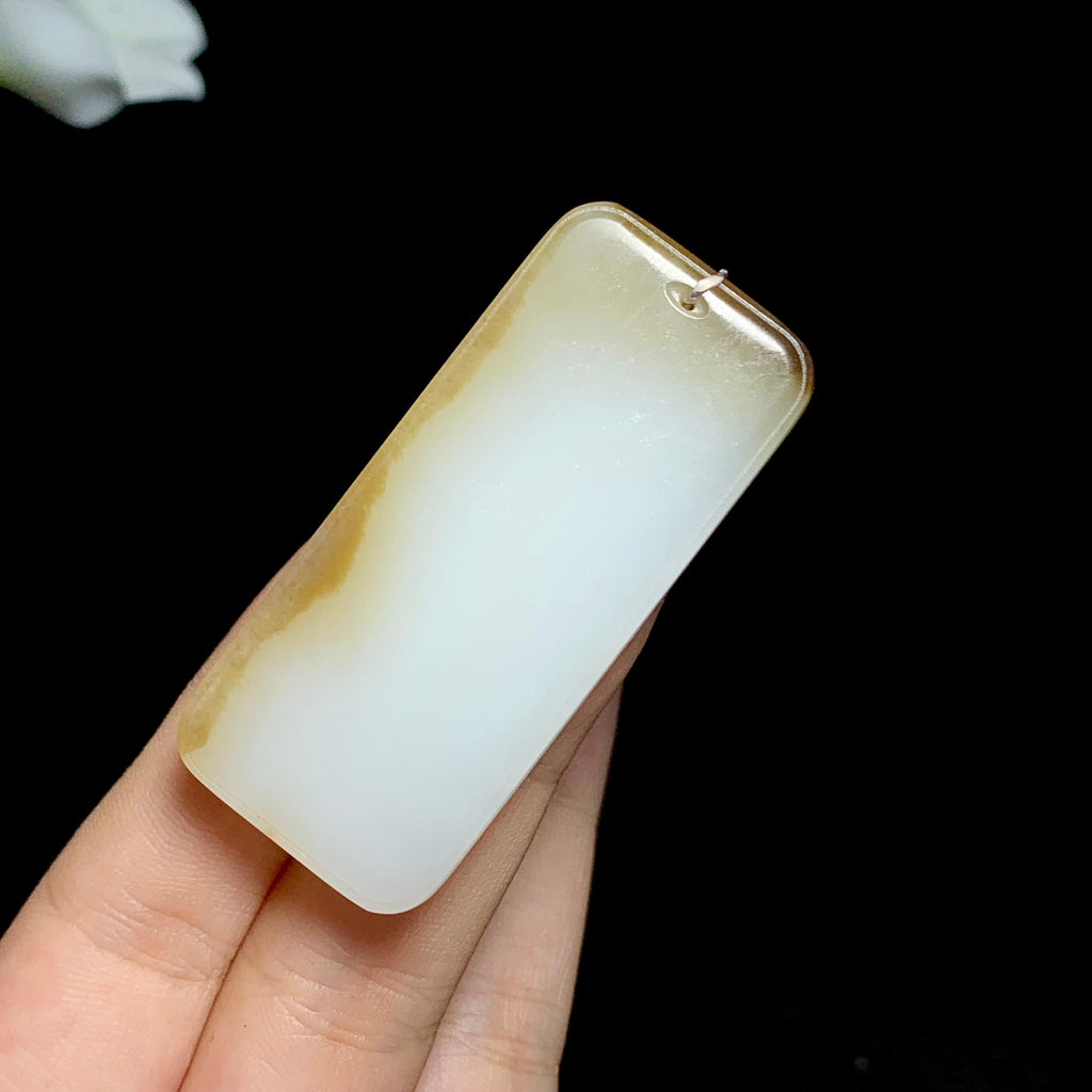 和田山料糖白玉无事牌（36.4g）