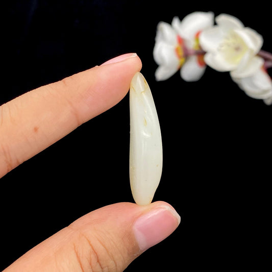 和田玉黄皮籽料吊坠籽（9.5g）