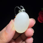 和田玉籽料佛公挂件（8.3g）