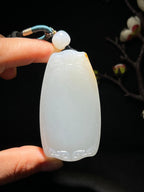 和田籽料无事牌（74.9g）