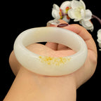 和田玉白玉籽料【手镯】（64g）