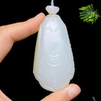 和田玉籽料无事牌（62.6g）