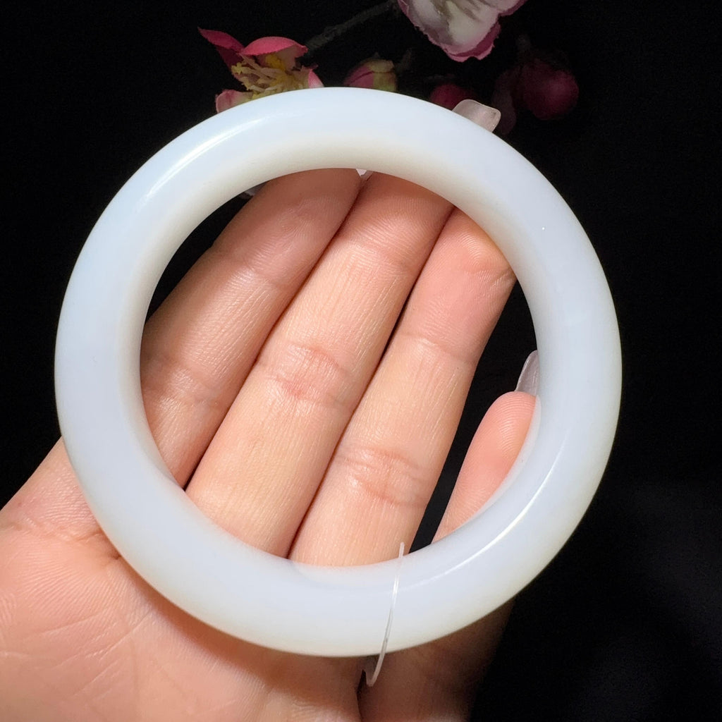 和田玉白玉手镯（69.2g）