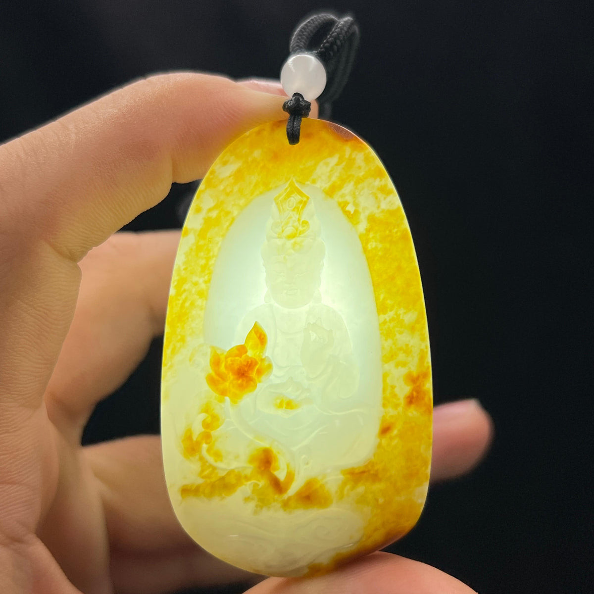 和田玉籽料观音（47.3g）