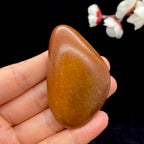 和田玉满红沁皮籽料（71.6g）