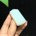 和田山料糖白玉无事牌挂件（42.5g）