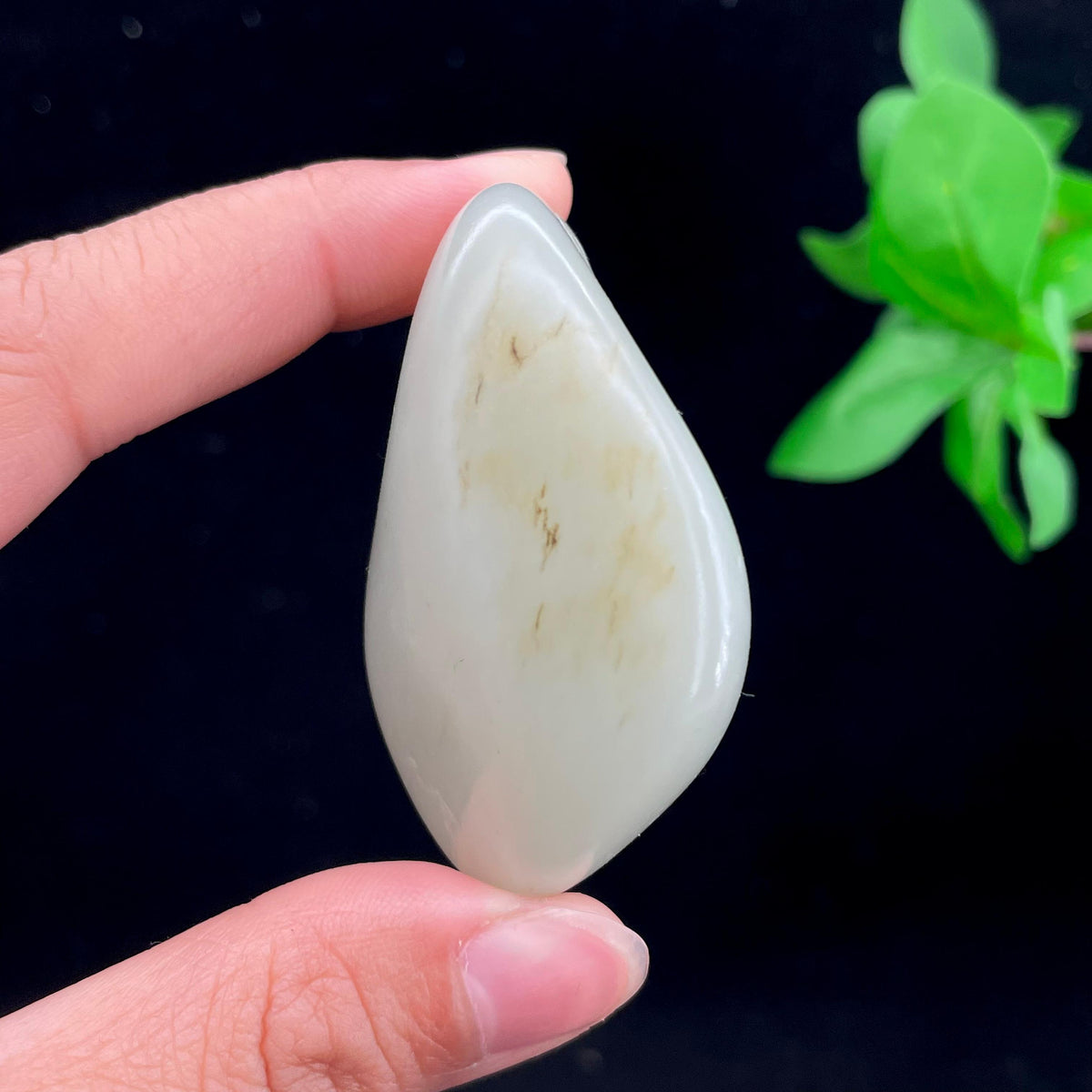 和田玉白玉籽料大挂件（57.1g）
