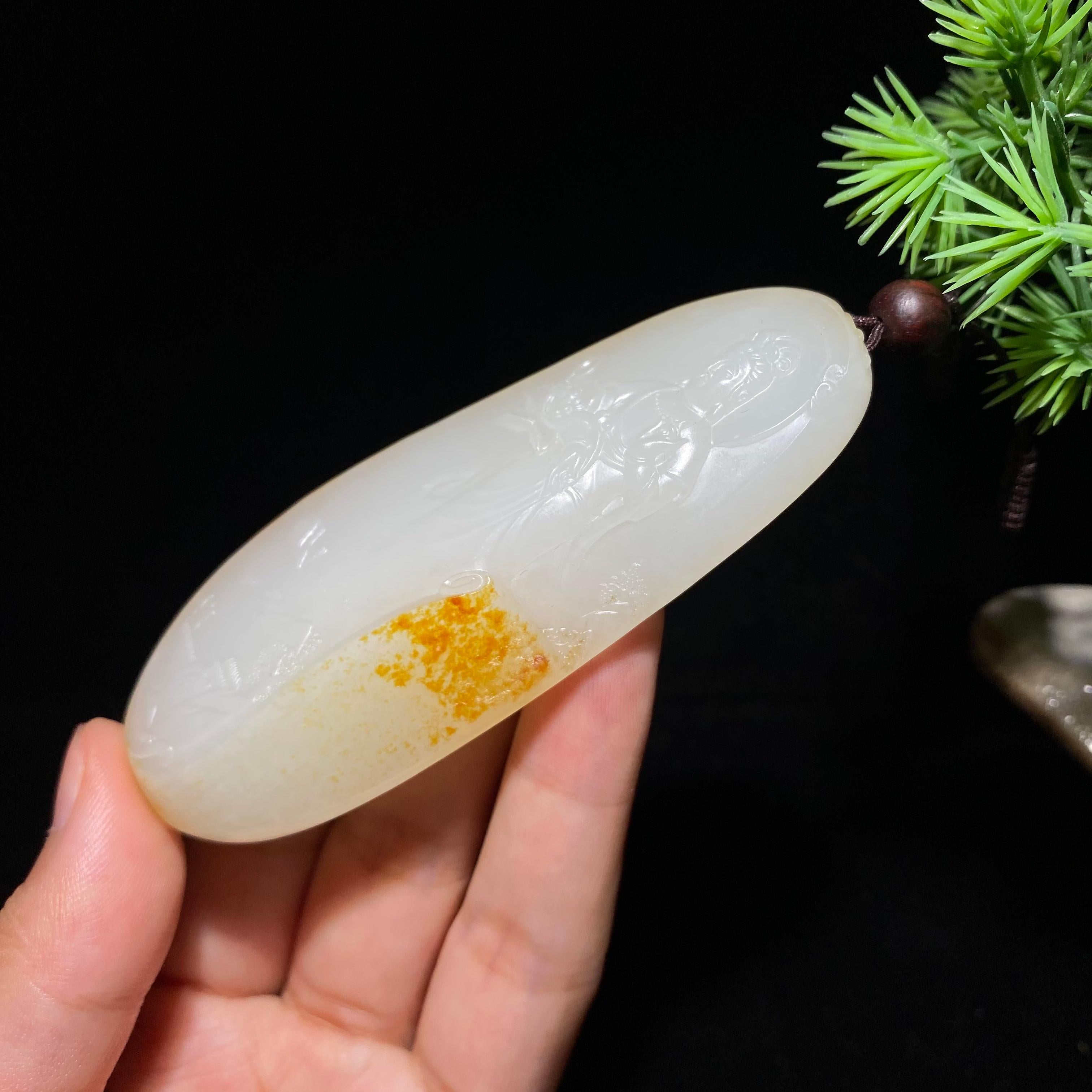 和田玉籽料观音（67.2g）