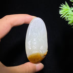 和田玉籽料观音（33.5g）