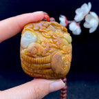 和田玉籽料【五鼠运财】（108.1g）