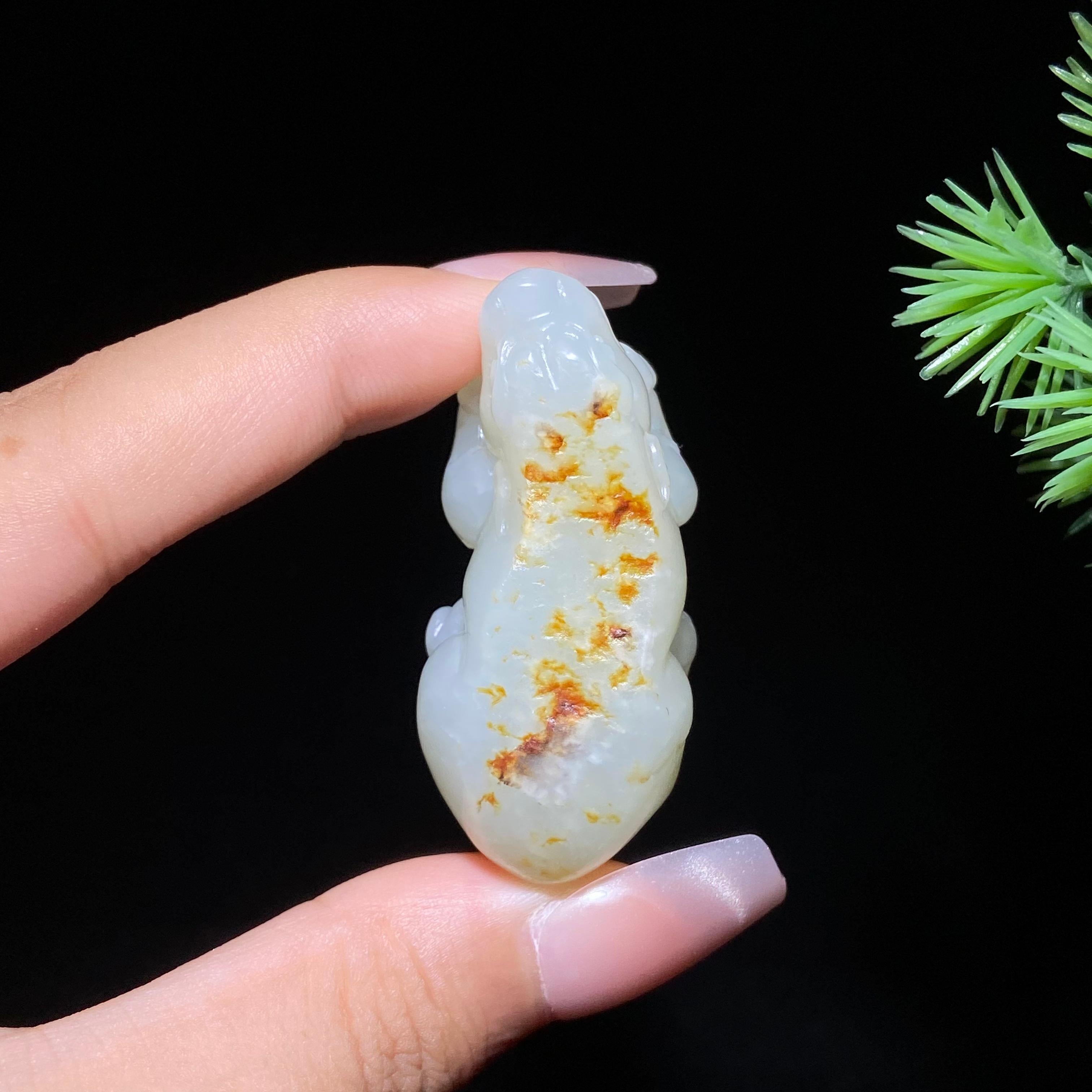 和田玉籽料貔貅（25.9g）